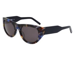 DKNY DK550S 405 BLUE TORTOISE 53/21/140 Vrouw Zonnebrillen
