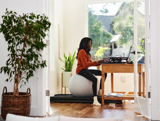 LifeSpan Workplace Yogabal voor een actieve en gezonde werkplek 25" (63 cm) — afbeelding 2