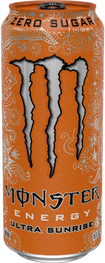 Monster Energy - Ultra Sunrise - des États-Unis - 24 canettes de 0,473 L - avec consigne
