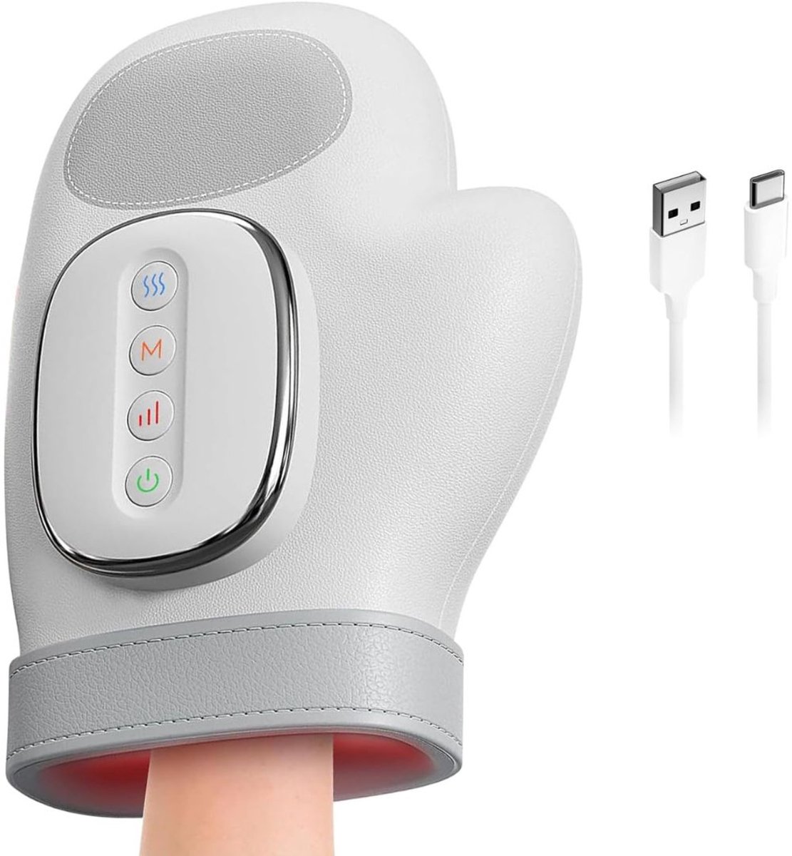 White-Label® Handmassage Apparaat – Hand Massager – Verschillende Functies – Massage & Ontspanning – Hoge Kwaliteit