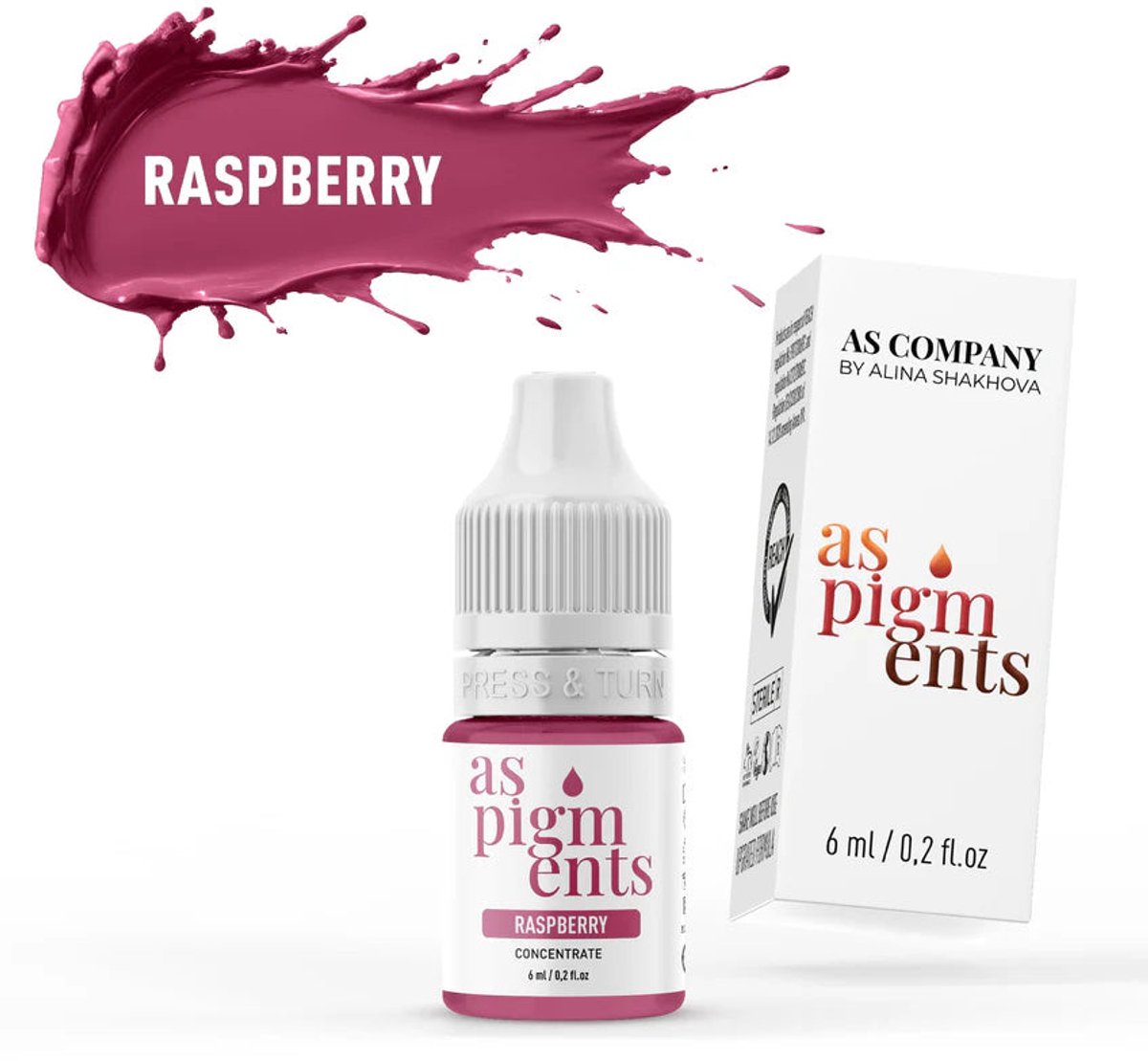 ASCompany Raspberry / Concentrate 6 ml – Lip Pigment