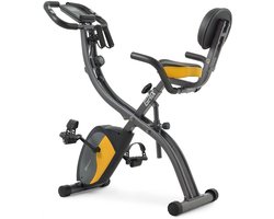Hop-Sport HS-3010X Grix – X-Bike – Opvouwbaar 3-in-1 – Rugleuning – Hartslagmeter