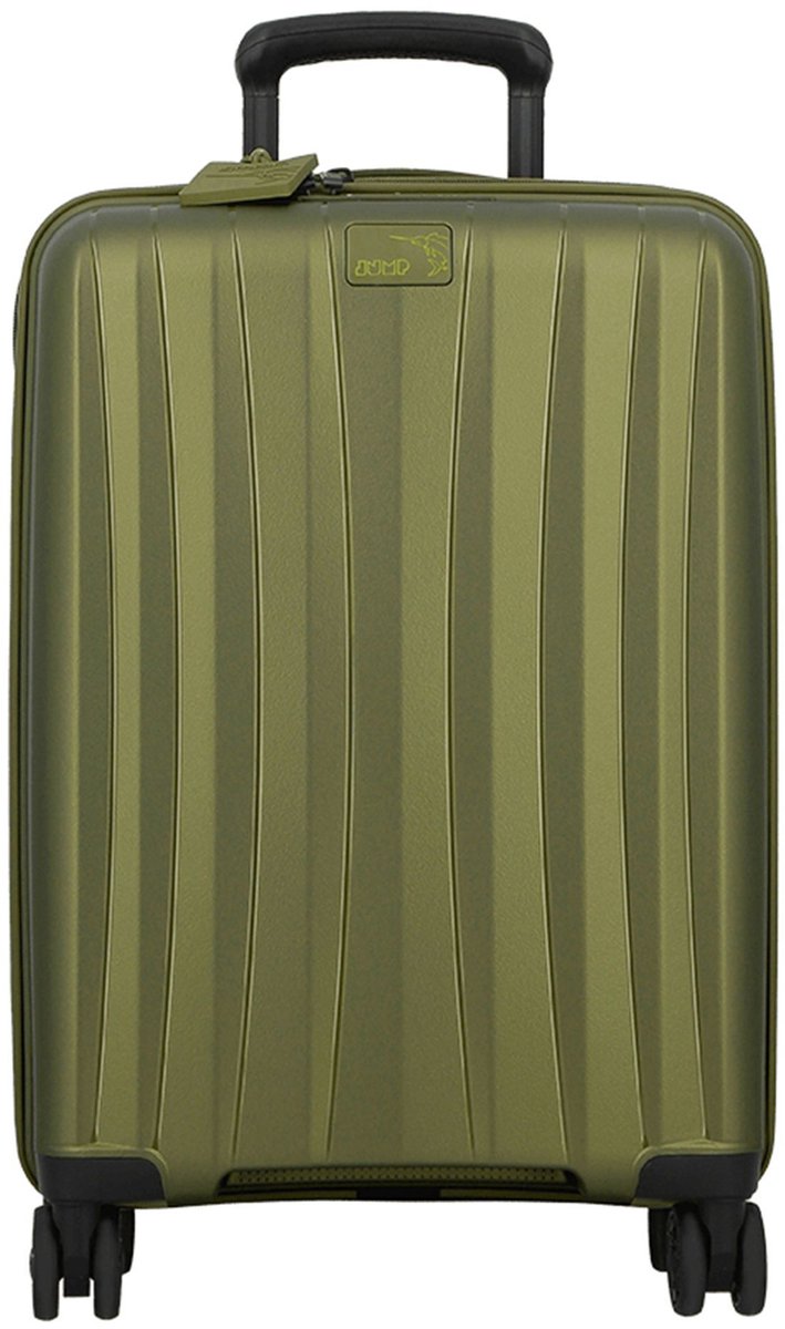 Jump Enais 4 wielen Cabinewagen 55 cm - Harde bagage - TSA slot - olive