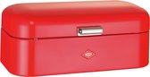 Boîte à pain Grandy rouge - Boîte à pain WESCO® -170 x 420 x 220 mm (H x L x P)