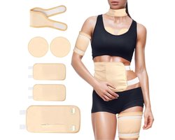 Castorolie-pakking voor vrouwen, cadeaus, 6 stuks herbruikbare biol...