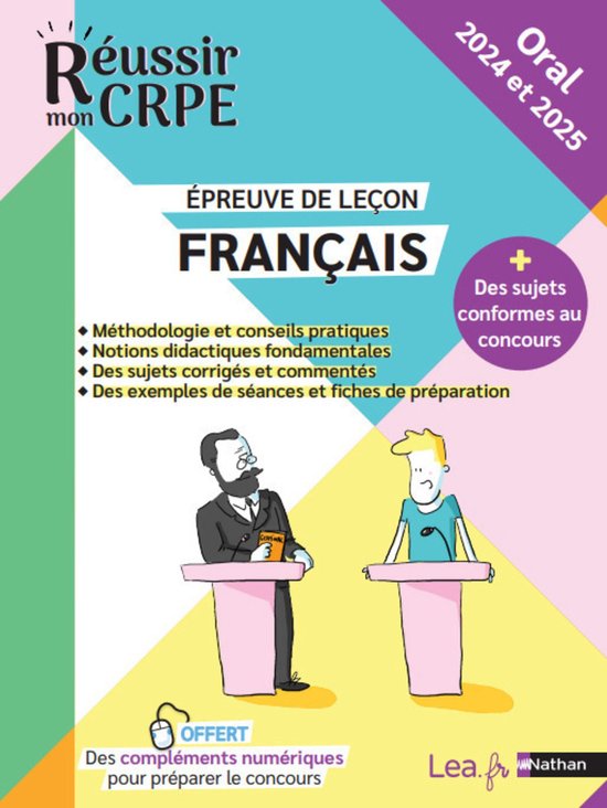 Réussir CRPE - Ebook - Réussir mon CRPE oral 2024 et 2025  ... - cover