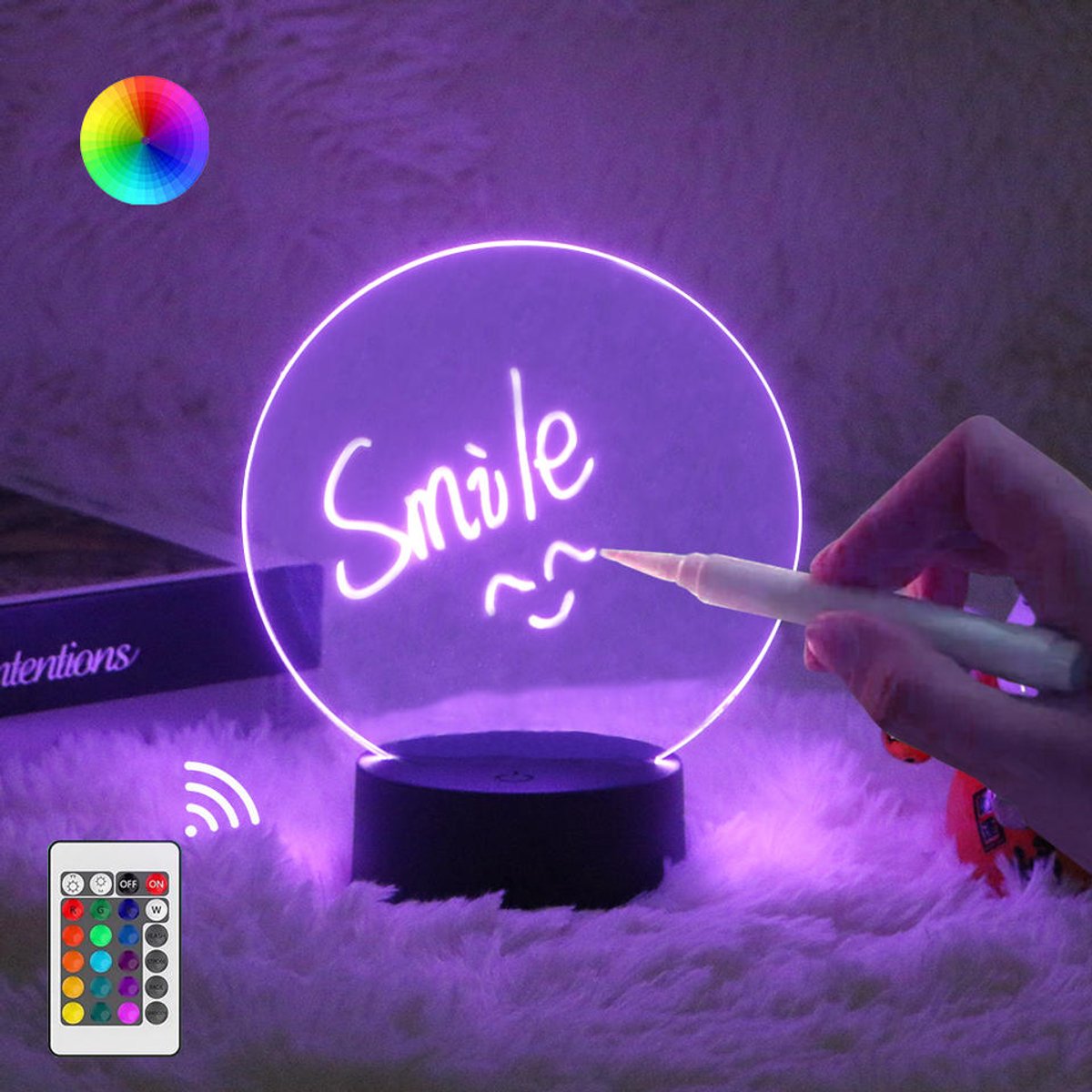 LEDMEMO - Verlicht LED memobord | Papier- en Memo houders | Kantoor en