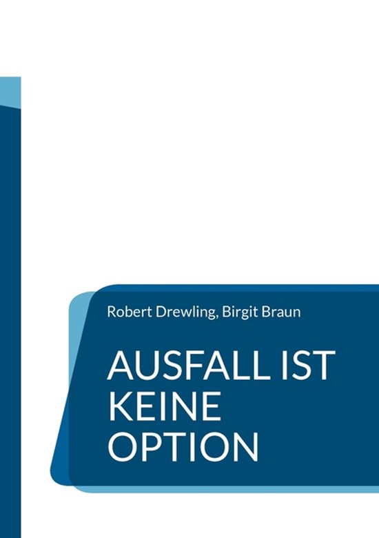 Ausfall ist keine Option - cover
