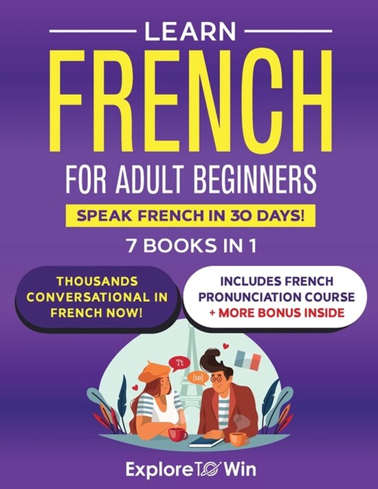 Learn French for Adult Beginners - cover