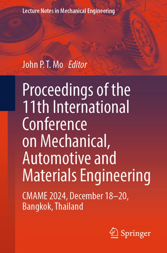 Lecture Notes in Mechanical Engineering- Proceedings of the  ... - cover