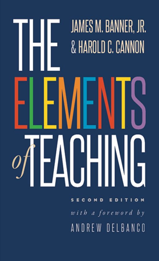 The Elements of Teaching - cover