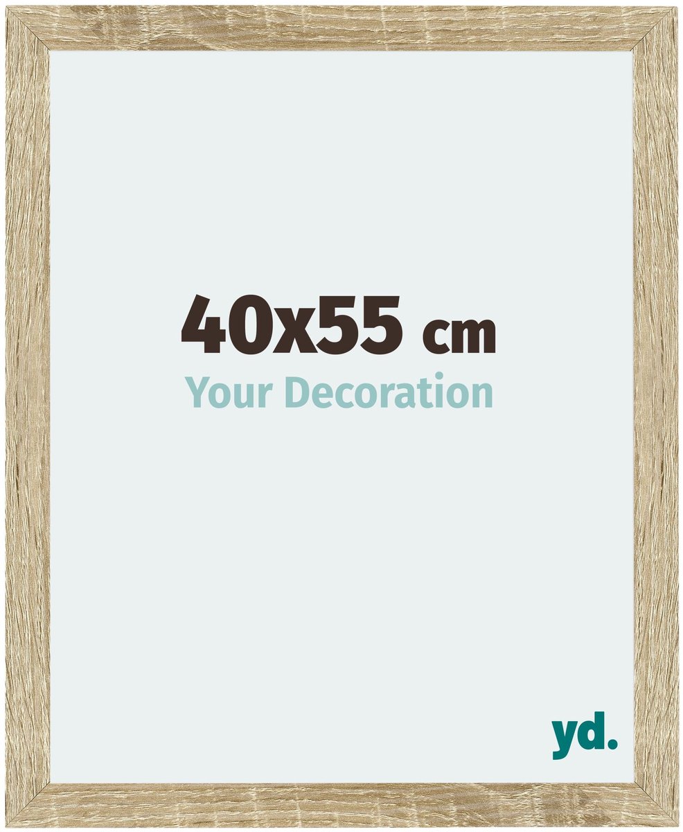yd. Your Decoration - Fotolijst 40x55 cm - MDF - Sonoma Eiken - Mura