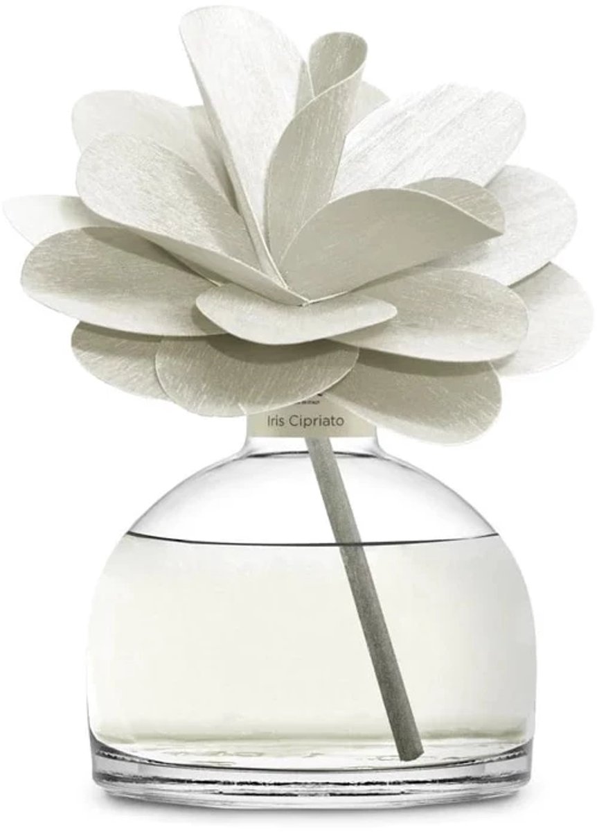 Muhà Flower diffuser 200ml wit - Iris Cipriato