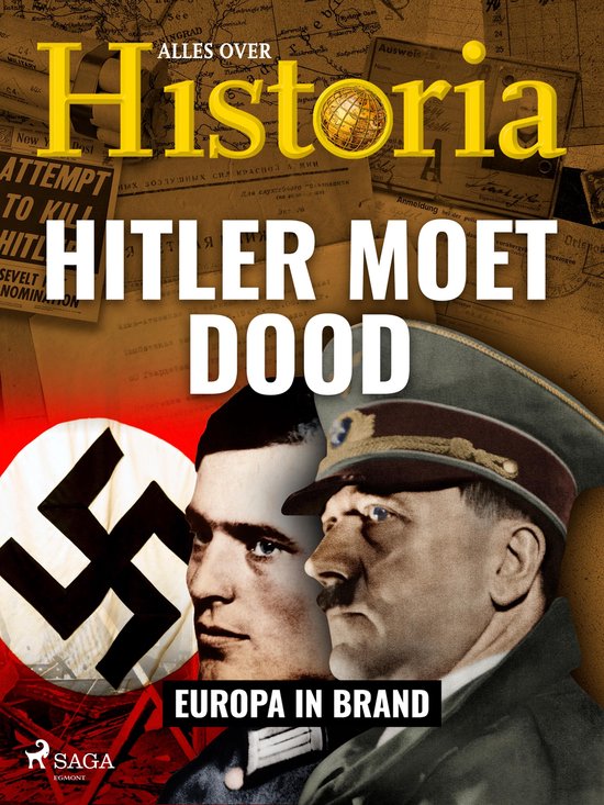 Europa in brand 8 - Hitler moet dood - cover