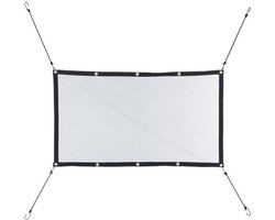 Doodadeals® Hondennet Auto – Veiligheidsnet – Universeel Bagagenet voor Kofferbak met Snelbinders – 65 x 115 cm