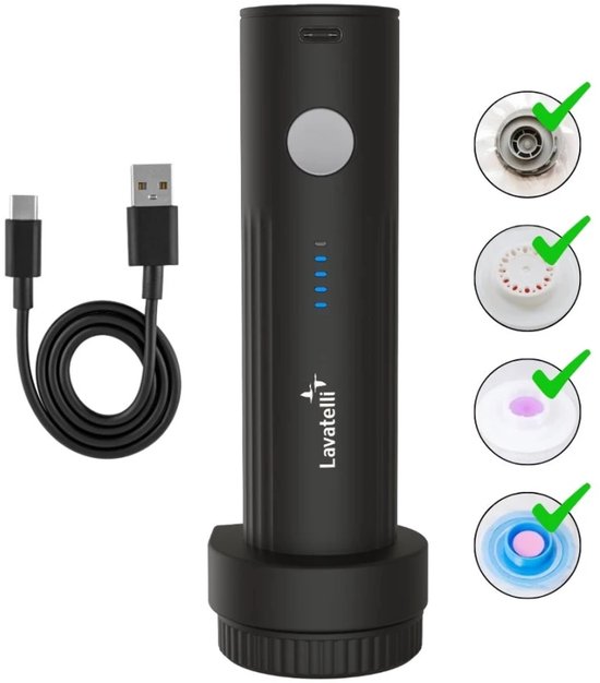 Foto: Lavatelli vac u pump draadloze vacu mpomp compact krachtig usb c oplaadbaar geschikt voor reis en opbergzakken ruimtebesparend stil 25w 1500 mah