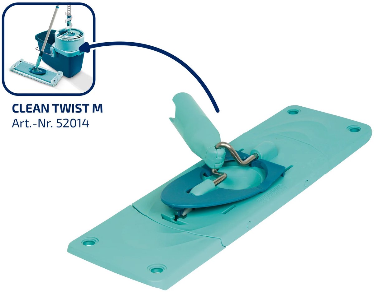 Leifheit bodemplaat voor Clean Twist M - 33 cm - drukknopen