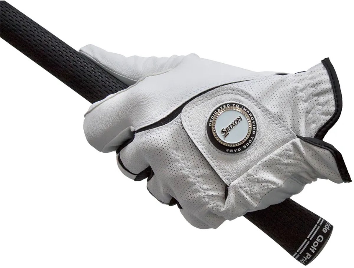 Srixon Ball Marker All Weather Junior Golfhandschoen Voor Linkshandigen Wit S Jongens,Meisjes