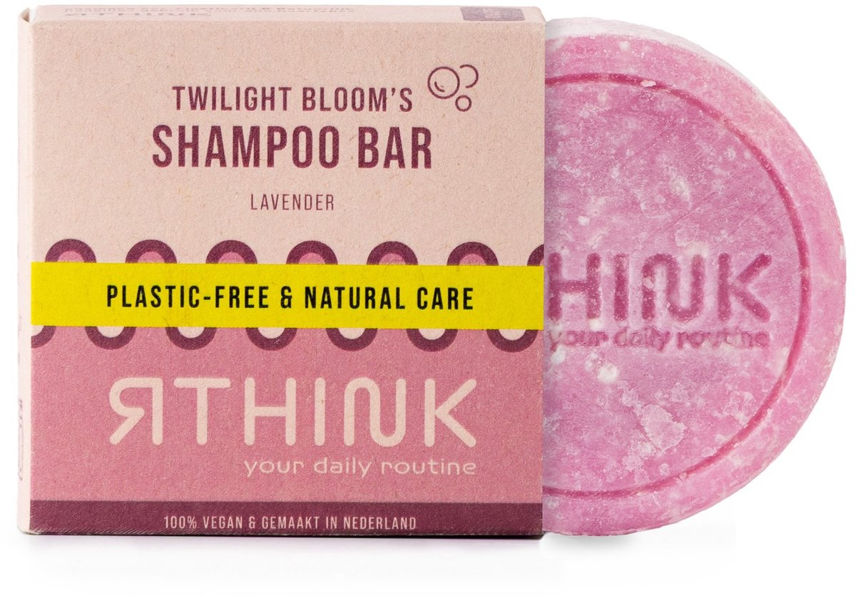 Shampoo Bar Lavendel - Plasticvrij - Vegan - 75 g - Zeep bar - Soap bar
