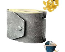 Leren Portemonnee Met Contant Geld Vak Slank En Efficiënt Ontwerp Zakorganizer Voor Munten Bankpassen En Creditcards Minimalistische Geldbeugel