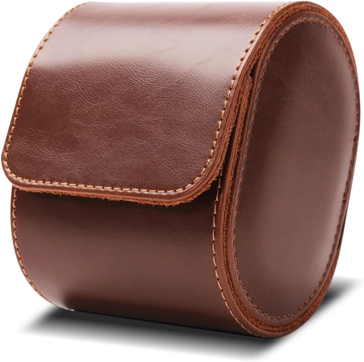 Draagbare retro horlogebox - Horloge Opbergdoos Here - Opbergkist Heren-Dames - vintage horlogedoos - PU-leer, opbergdoos - Horloge reis organizer