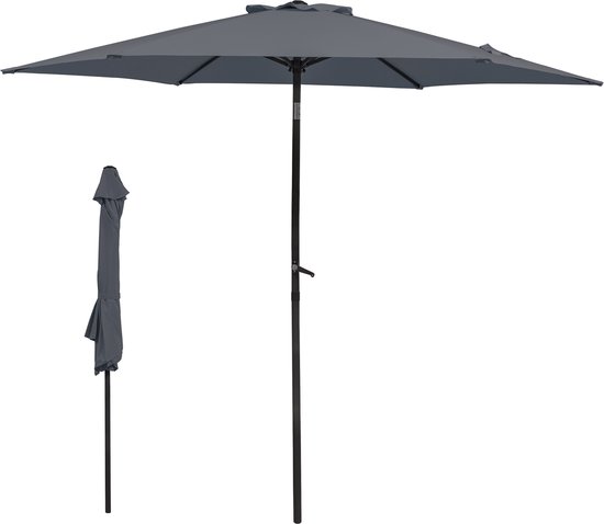 Parasol Dorado tilt - groen - 300 cm | Leen Bakker