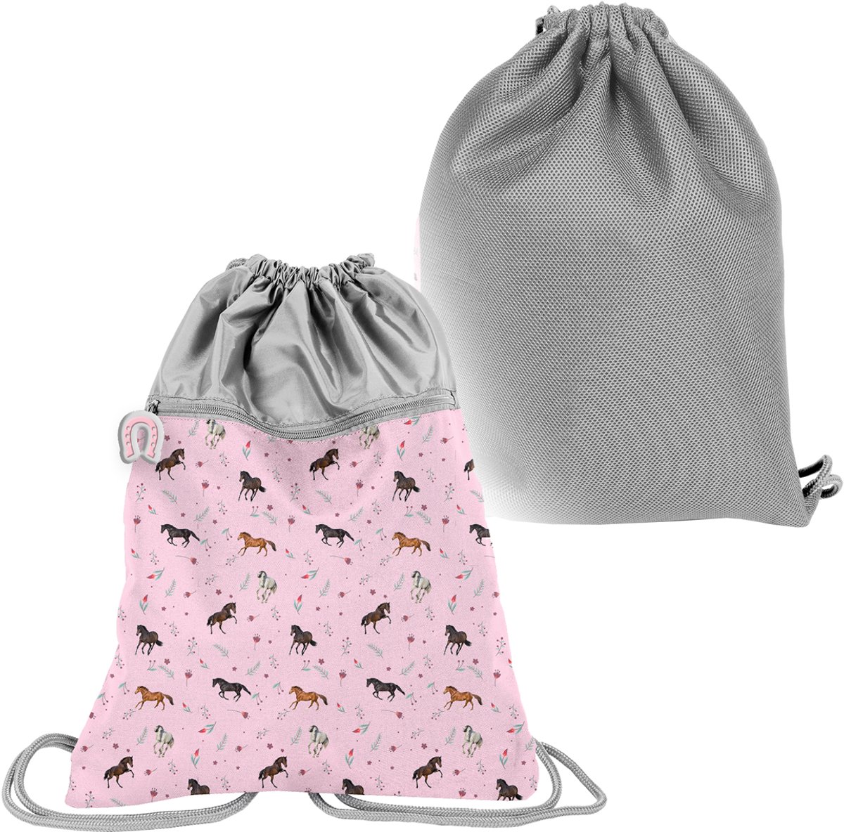 Animal Pictures Gymbag Paardjes - 45 x 34 cm - Polyester