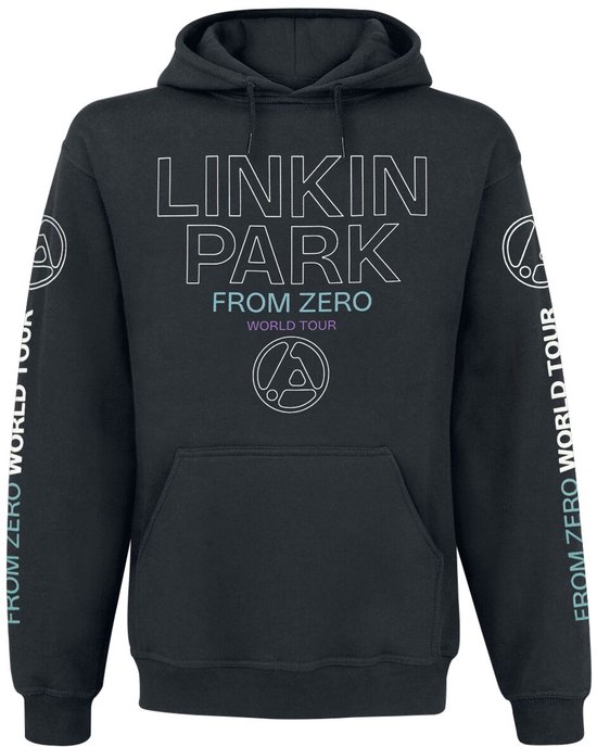 Sweat à capuche Linkin Park From Zero To World Tour Noir L Homme