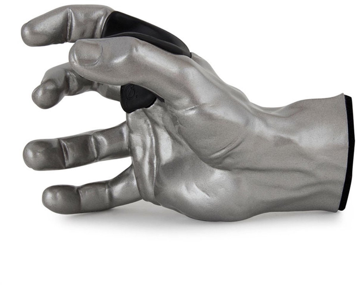GuitarGrip Male Hand Silver Right gitaarhanger