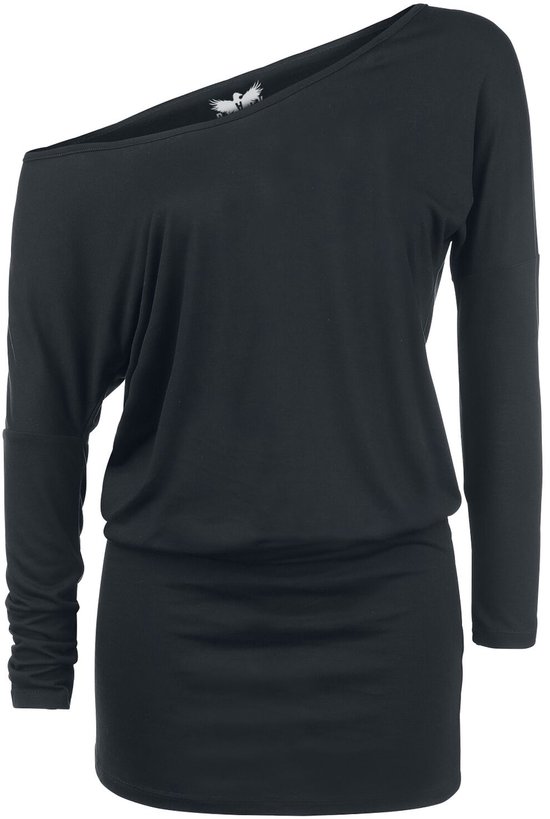 Black Premium by EMP Zwart kort jurkje - Dames - XXL