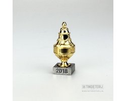 KNVB Beker - 2018 - Feyenoord - Officieel KNVB Product - Luxe verpakking - Uniek miniatuur - Voetbal - Fanartikel