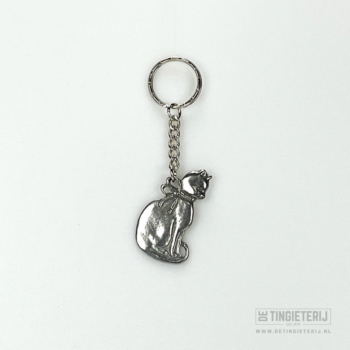 Sleutelhanger Poes - Dierensleutelhanger - Poezen - Katten - Poescadeau - Uniek en Handgemaakt