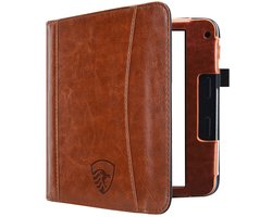Hoesje Geschikt voor Kobo Libra 2 Sleepcover Luxe Hoes Cognac Bruin - ereader hoesje - cover