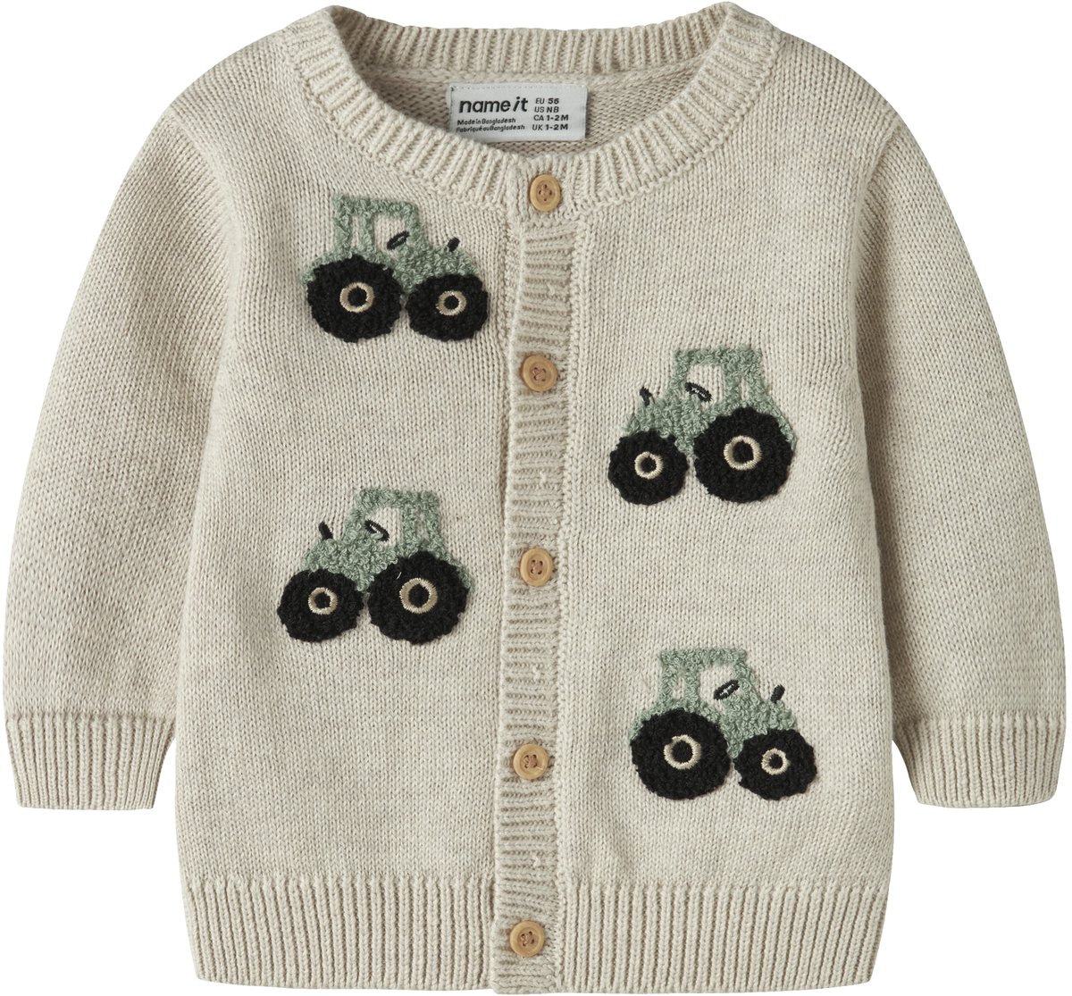 NAME IT - NBMLONDON LS KNIT CARD - Baby - Cardigans