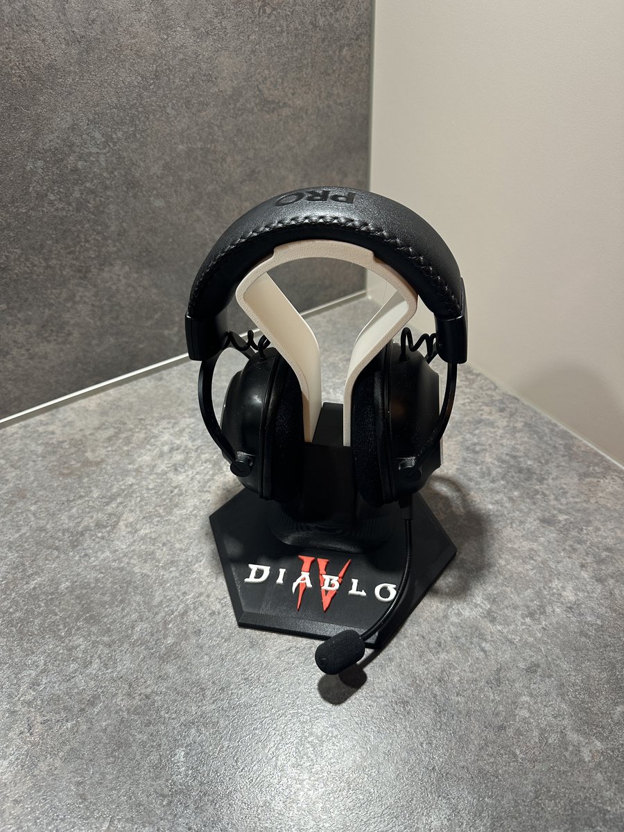 Hoofdtelefoon houder DIABLO 4 - Headset stand - Koptelefoon standaard - Koptelefoon houder