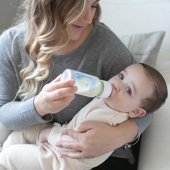 Natuurlijke Anti-Koliek Flessen voor Baby's - 4 oz (Pack van 2) — afbeelding 3