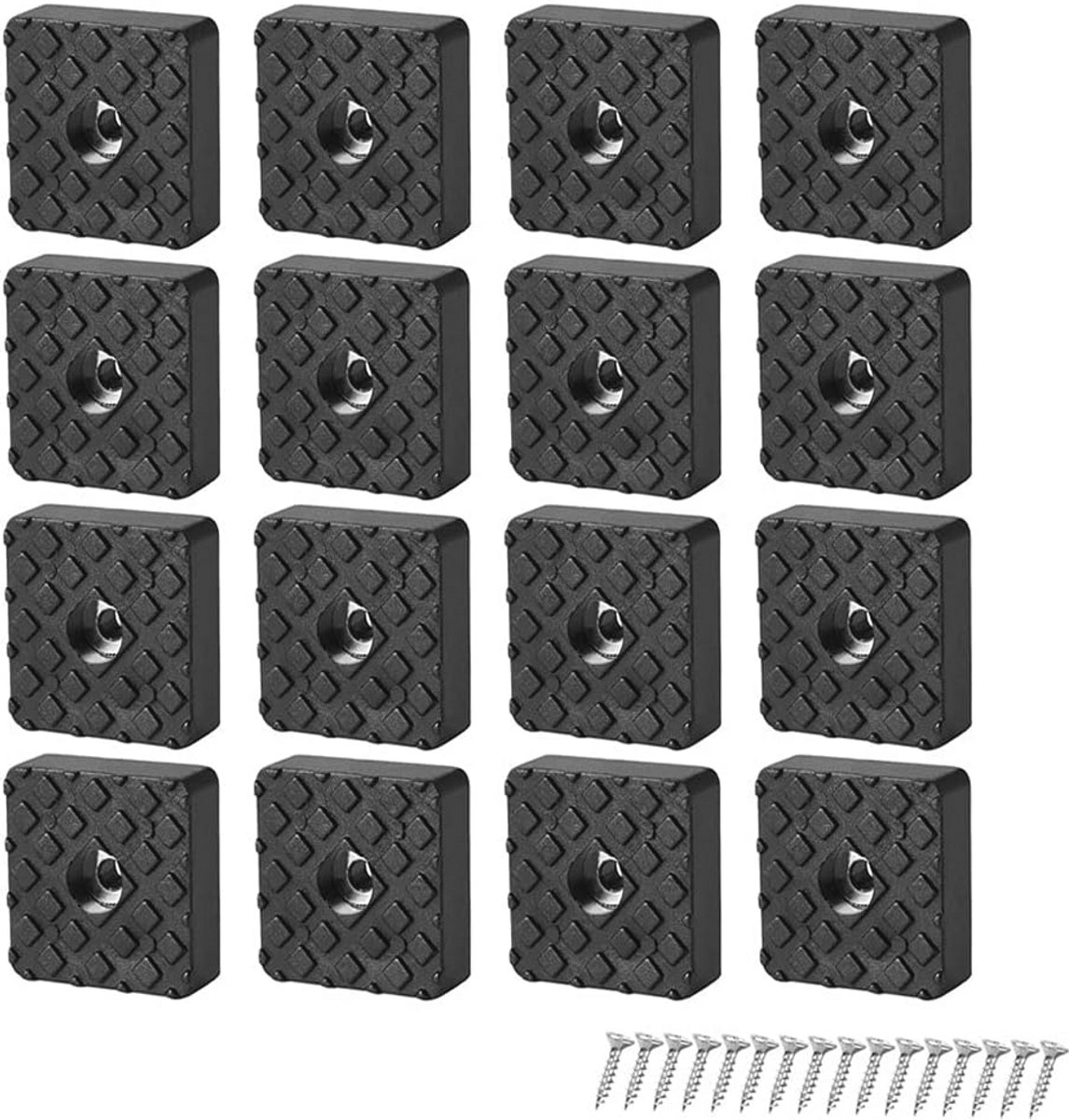 16 Stuks Siliconen Meubelpoten Beschermpads - Anti-slip en Geluiddemping voor Meubels