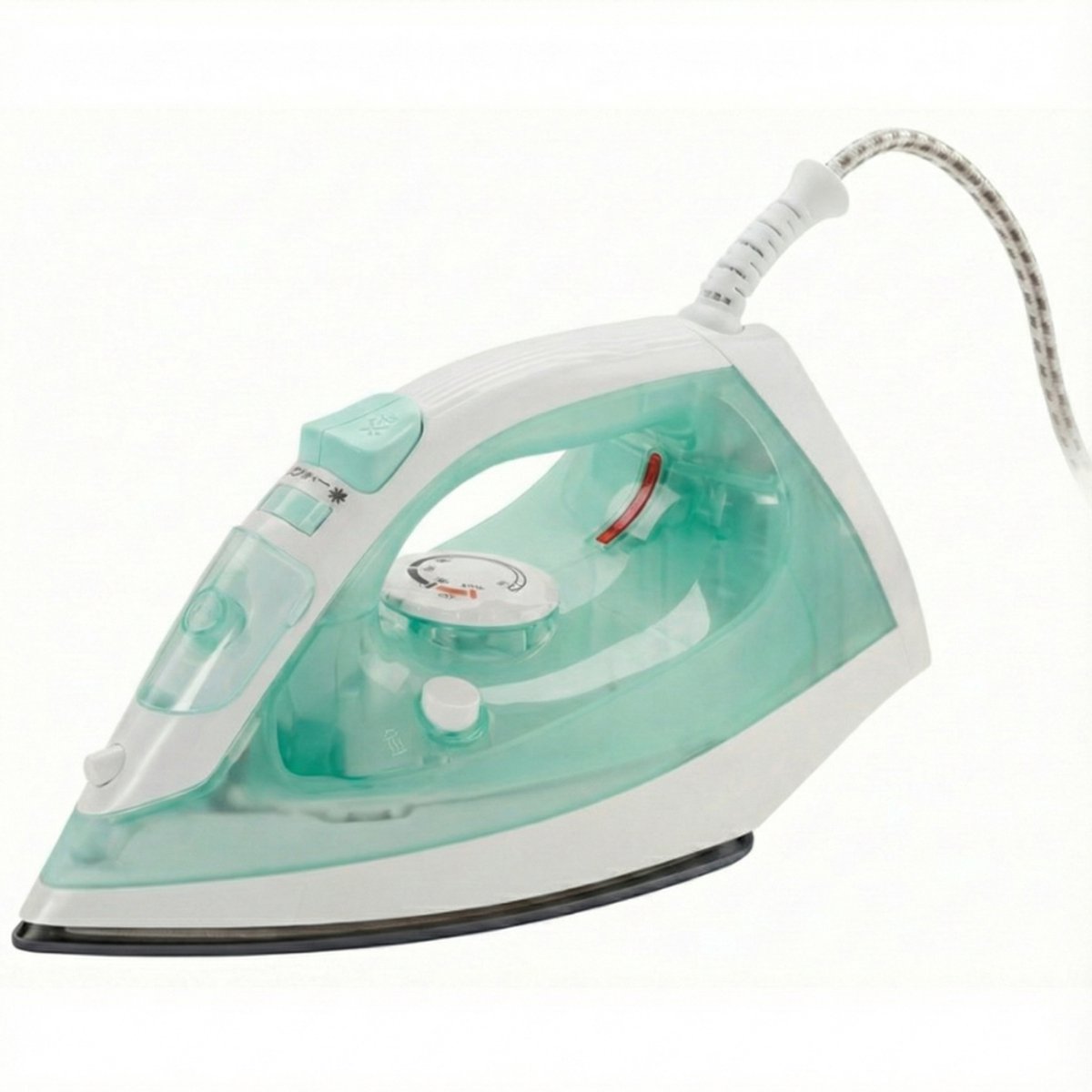 Stoomstrijkijzer met Stoomfunctie – Handstomer & Kledingstomer – 220 ml Waterreservoir – Keramische Zool – Anti-Kalk – 360° Snoer