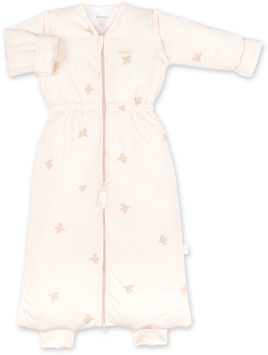 BEMINI Babyslaapzak - MAGIC BAG 12-24m - TOG 2.5 - Knus cocon - Piuma ecru