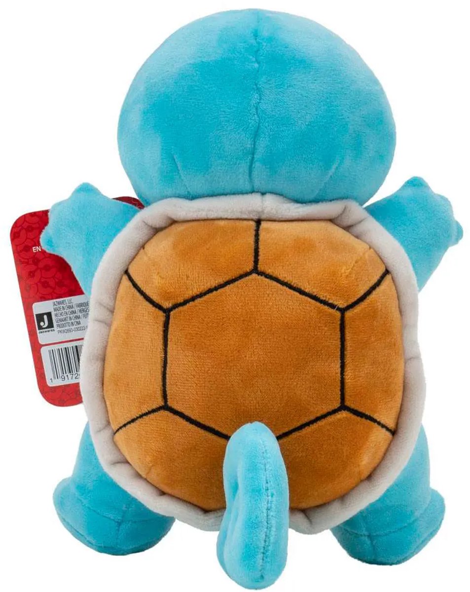 Pokémon Pluche - Squirtle - 20cm — afbeelding 3