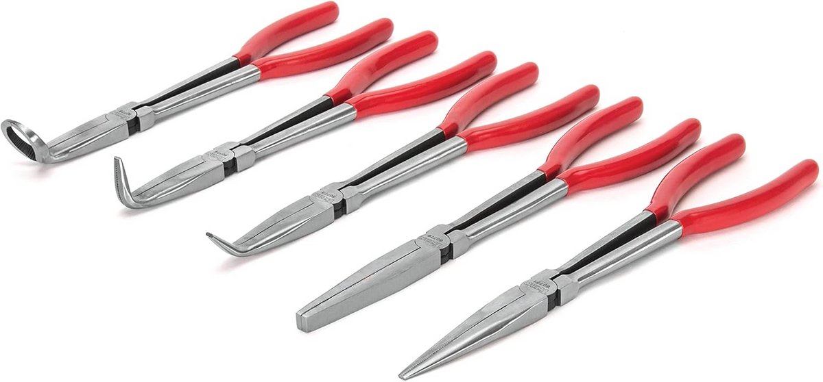 5-delige 11-inch tangenset voor moeilijk bereikbare plekken