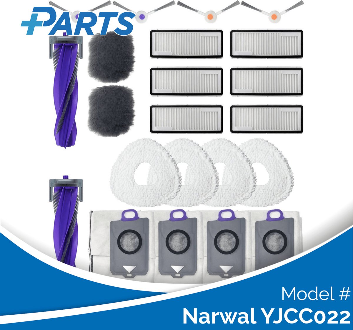 Narwal YJCC022 Onderhoudsset (Plus.Parts® alternatief voor CP-PJ-A00133-00-00)