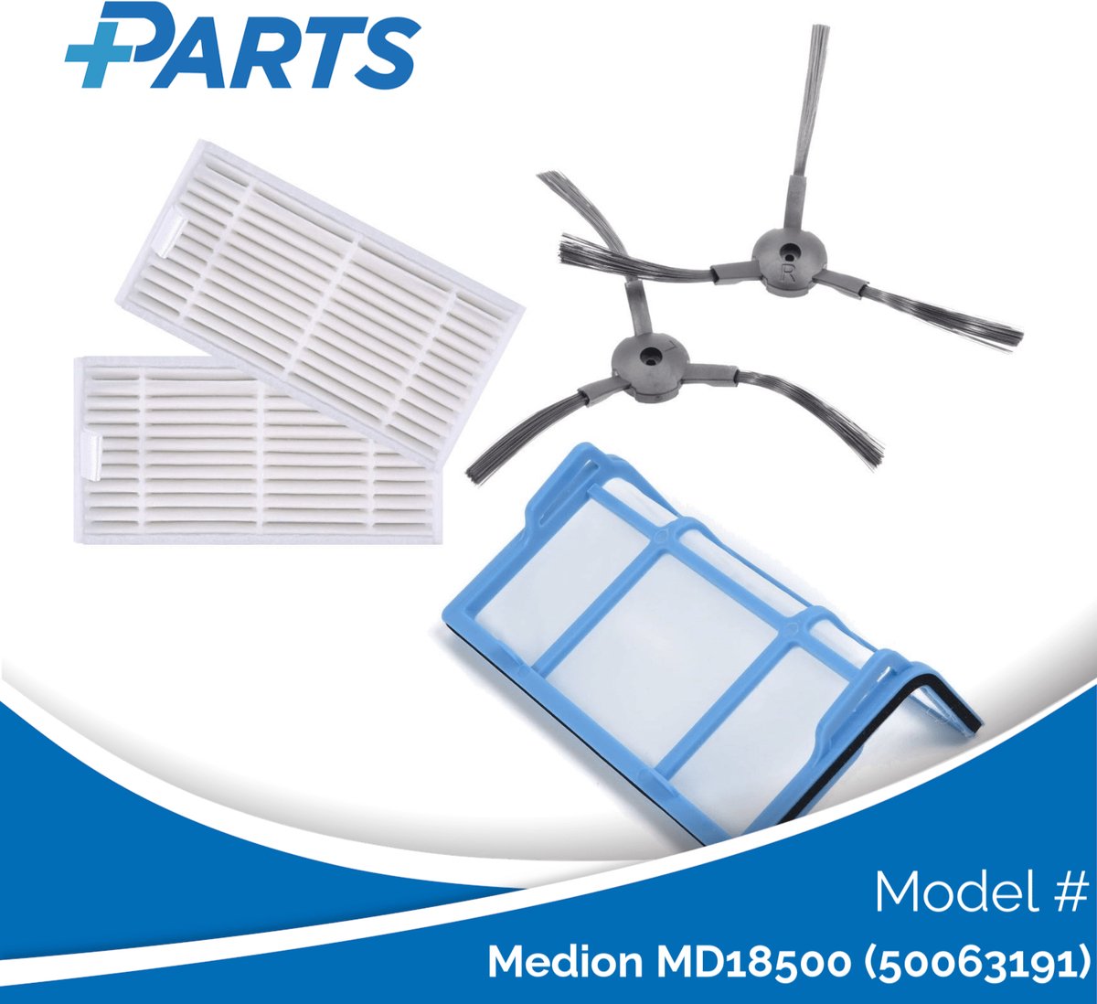 Plus.Parts Medion MD18500 (50063191) Onderhoudsset (Plus.Parts® alternatief voor V3 / V5 MAINTENANCE SET) Overig