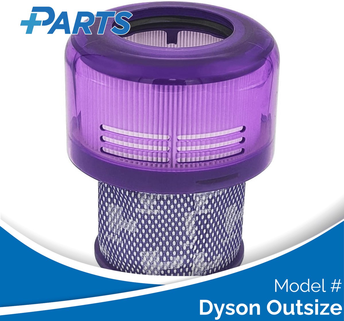 Dyson Outsize Filter (Plus.Parts® alternatief voor 970422-01)