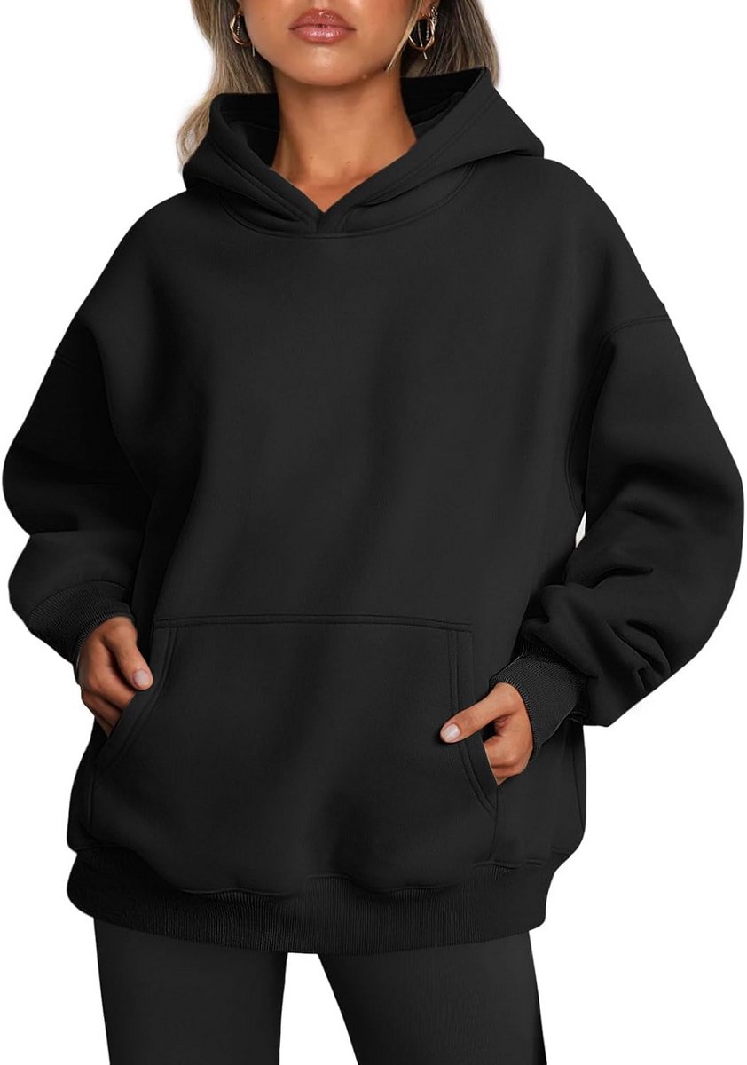Oversized Dames Hoodie Fleece Trui Herfst Winter