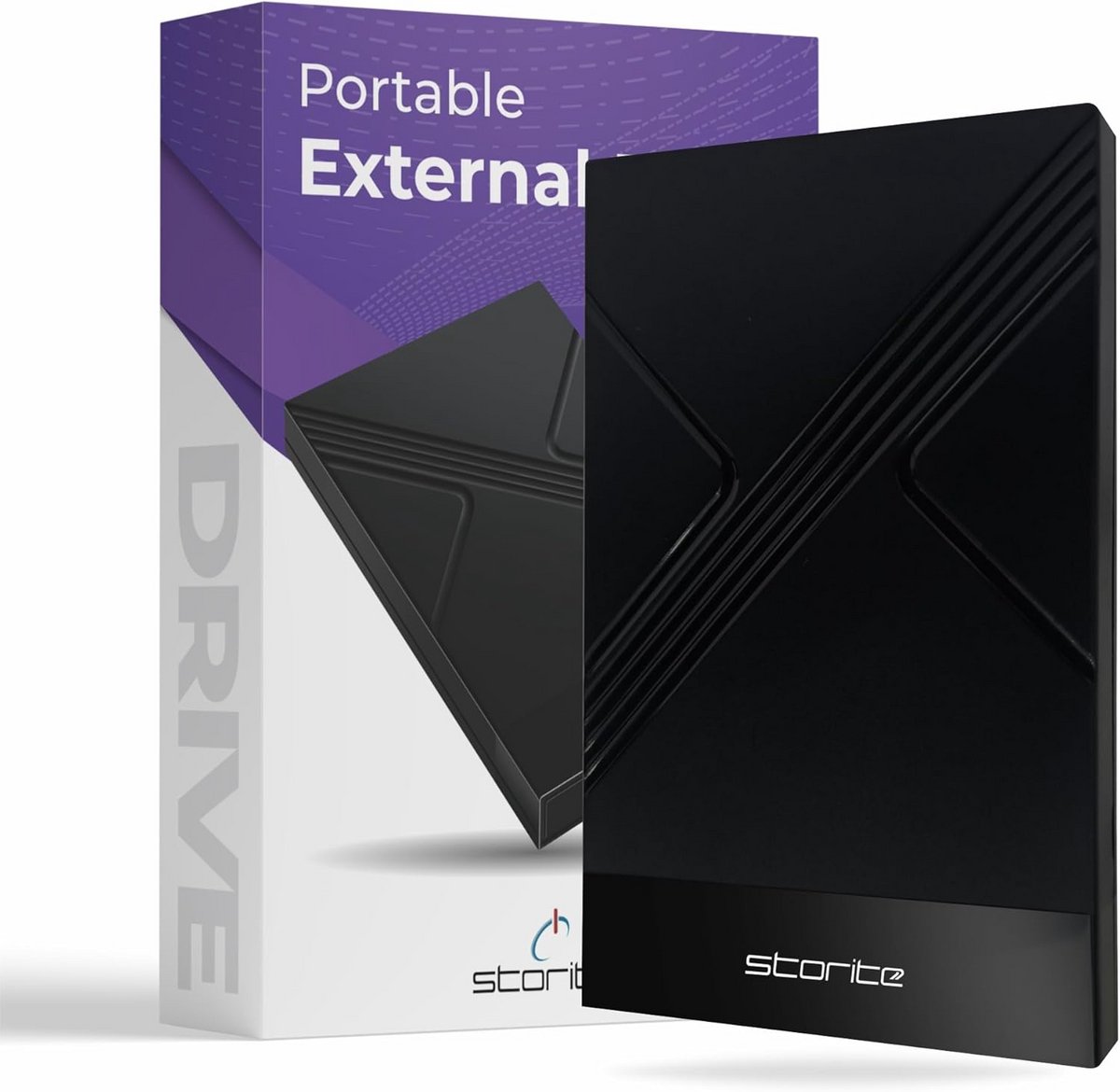 Draagbare Externe Harde Schijf 320GB Type-C USB 3.1 Opslag voor PC, Mac en Telefoon