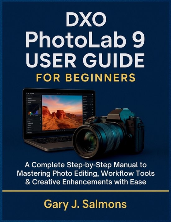 DXO Photolab 9 User Guide for Beginners - cover