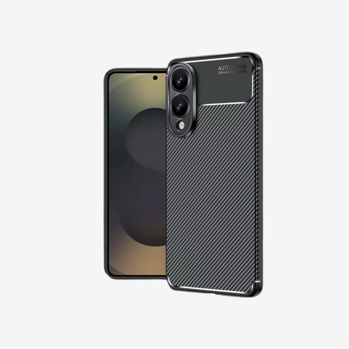 Galaxy S25 Edge Hoesje – Schokbestendige Backcover met Verhoogde Camerarand - Antislip Grip