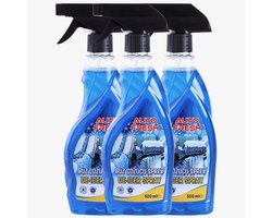 AutoFresh De-Icer Spray Set - 3X500 ML -Ontdooispray - Ruit ontdooier - 3x 500ml