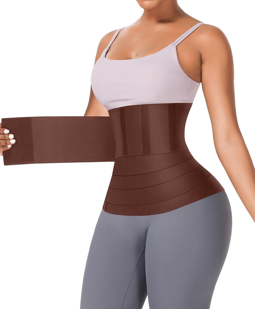 Body Shaper Taille Trainer Sauna Riem voor Vrouwen - Verstelbare Buikband voor Slanker Silhouet